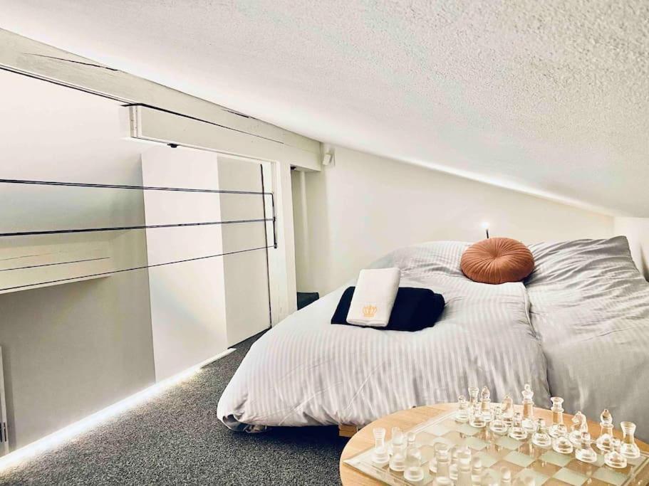 Unique Penthouse With Gallery And Mountain View 坎德施泰格 外观 照片